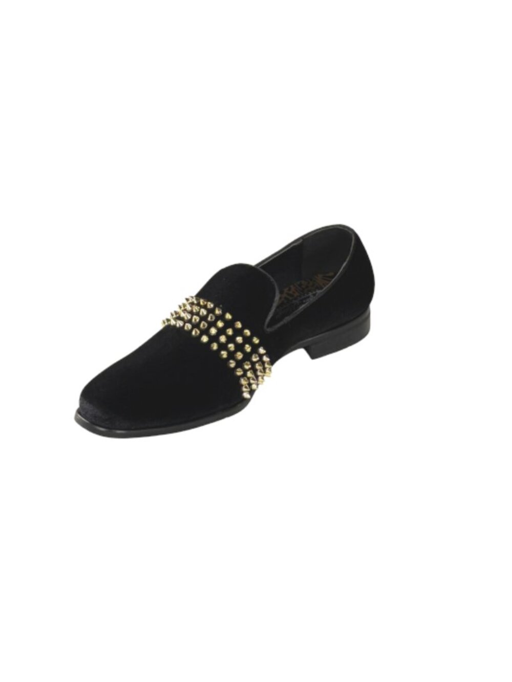 AfterMidnight 6787 Black Gold Smoking Shoes